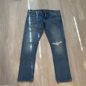 Lucky Brand Distressed Blue Slim Jeans